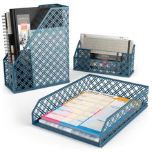 Carica l'immagine nel visualizzatore di Gallery, Arteza Set Accessori Organizer Scrivania Verde Scuro, 6 di 6, Scuro - Ilgrandebazar