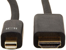 Carica l'immagine nel visualizzatore di Gallery, AmazonBasics Cavo Mini DisplayPort/HDMI - 1,83 metri - Ilgrandebazar