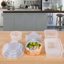 Carica l'immagine nel visualizzatore di Gallery, Contenitori Ermetici per Alimenti [8 Pezzi], Contenitori di Plastica Riutilizzabili, Senza BPA Contenitori Alimenti, 100% a Prova di Perdite, Lavastoviglie, Congelatore e Microonde, 0.24-1.5 L
