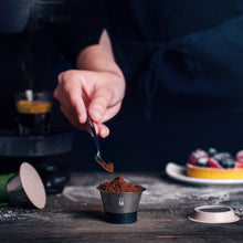 Carica l'immagine nel visualizzatore di Gallery, Madama - Capsula Caffè Ricaricabile Dolce Gusto, Acciao E Beige - Ilgrandebazar