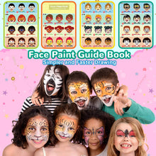 Carica l'immagine nel visualizzatore di Gallery, lenbest Colori Trucco Viso Bambini, 17 Pittura Facciale Include 5... - Ilgrandebazar