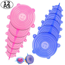 Carica l'immagine nel visualizzatore di Gallery, PAMIYO Coperchi in Silicone Stretch, 12 Pezzi di Diverse Dimensioni... - Ilgrandebazar