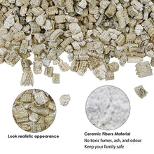 Carica l'immagine nel visualizzatore di Gallery, GFTIME Granuli di Vermiculite in Ceramica Argentata per Set Tronchi di...