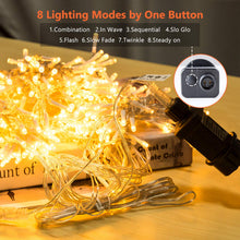 Carica l'immagine nel visualizzatore di Gallery, Meamae care Catene Luminose 3M x 300 Luci di Natale esterno e interno a 8... - Ilgrandebazar