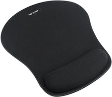 Carica l'immagine nel visualizzatore di Gallery, TECKNET Tappetino Mouse Polso Impermeabile, Mouse Pad Ergonomico con Gel Poggiapolsi, Superficie Liscio, Base in Gomma Antiscivolo per PC, Laptop e Notebook