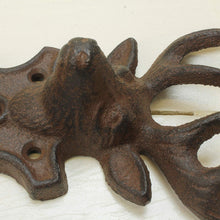 Carica l'immagine nel visualizzatore di Gallery, macosa sa053 Design Termometro cervo Vintage 22 x 9,5 x 4,5 cm, Dunkelrost - Ilgrandebazar
