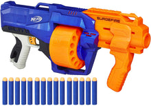 Carica l'immagine nel visualizzatore di Gallery, Hasbro Nerf E0011EU4 N-Strike Elite SurgeFire, Blaster con 15 dardi, Eta 8 + anni
