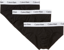 Carica l'immagine nel visualizzatore di Gallery, Calvin Klein - Cotton Stretch 3Pk H, Slip da uomo, Nero (Schwarz (001 ), S