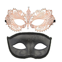 Carica l'immagine nel visualizzatore di Gallery, Maschera mascherata da coppia, corazzata Costumi veneziani Maschera... - Ilgrandebazar