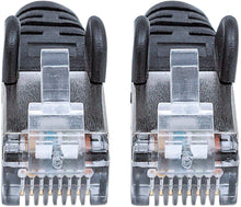 Carica l'immagine nel visualizzatore di Gallery, Intellinet 0.5m CAT6a S/FTP Cavo di Rete 0,5 m S/FTP (S-STP) Nero