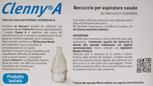 Carica l'immagine nel visualizzatore di Gallery, Clenny A Beccuccio per Aspiratore Nasale 20 Ricambi