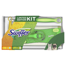 Carica l'immagine nel visualizzatore di Gallery, Swiffer Kit con 1 Scopa + 8 Panni per Pavimenti e 1 Piumino + 1 Ricambio,... - Ilgrandebazar