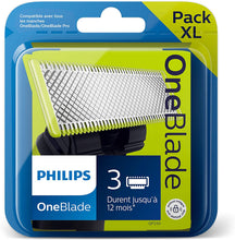 Carica l'immagine nel visualizzatore di Gallery, Philips QP230/50 OneBlade Lama di Ricambio, Confezione da 3 Pezzi