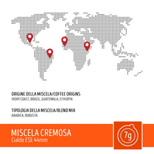 Carica l'immagine nel visualizzatore di Gallery, Caffè Toraldo Miscela Cremosa Cialde ESE 44 mm (150 Unità)