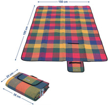 Carica l'immagine nel visualizzatore di Gallery, SONGMICS GCM50K - Coperta da Picnic, 195 x 150 cm, Impermeabile