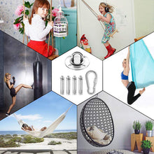 Carica l'immagine nel visualizzatore di Gallery, Acciaio Inossidabile Gancio per Soffitto, Ancoraggio da Parete e Soffitto,... - Ilgrandebazar