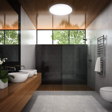 Carica l'immagine nel visualizzatore di Gallery, Plafoniera LED, lampada da soffitto o parete per bagno, luce bianca naturale...