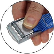 Carica l'immagine nel visualizzatore di Gallery, Cinghia di fissaggio Cinghie tensione - blu - 2,5m 4 pezzi 2.5 cm x m - Ilgrandebazar