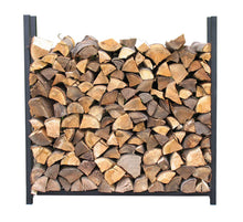 Carica l'immagine nel visualizzatore di Gallery, QUICK STAR Scaffalatura in Metallo per Legna da ardere, 113 x 25 x 115 cm,... - Ilgrandebazar
