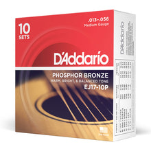 Carica l'immagine nel visualizzatore di Gallery, D'Addario EJ16 Set Corde Acustica EJ Phosphor BRZ RND WND - Ilgrandebazar