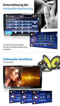 Carica l'immagine nel visualizzatore di Gallery, XOMAX XM-2V1004 Autoradio con Schermo Touch Screen XXL regolabile Multicolore