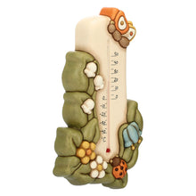 Carica l'immagine nel visualizzatore di Gallery, THUN - Termometro da Parete - Ceramica Country - con Farfalla e Coccinella -... - Ilgrandebazar