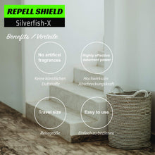 Carica l'immagine nel visualizzatore di Gallery, Repellente per pesciolini d'argento REPELL SHIELD I 100 ml I per... - Ilgrandebazar