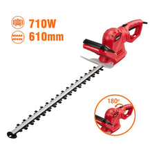 Carica l'immagine nel visualizzatore di Gallery, TEENO Tagliasiepi Elettrico 710W Professional Lunghezza rosso - Ilgrandebazar