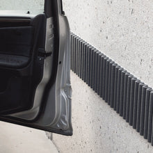 Carica l'immagine nel visualizzatore di Gallery, Wall Bumper di leggerodesign | Paracolpi Garage per 2 Strisce, Nero - Ilgrandebazar
