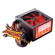 Carica l'immagine nel visualizzatore di Gallery, Mars Gaming MPII650 - Alimentatore per PC, (650W, 12V, PFC 650W, Nero/Rosso - Ilgrandebazar