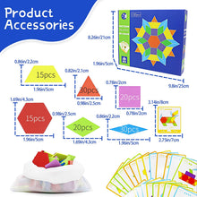 Carica l'immagine nel visualizzatore di Gallery, Joy-Jam Modello in Legno Blocchi Forme Geometriche Giocattoli Educativi Regalo per Bambini