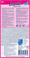 Carica l'immagine nel visualizzatore di Gallery, Vitakraft Vitakraft Liquid Snack liquido per Gatto, Salmone e Omega, 6 x 15g
