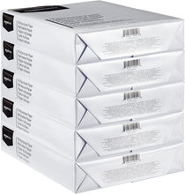 Carica l'immagine nel visualizzatore di Gallery, AmazonBasics Carta da stampa multiuso A4 80gsm, 5x500 fogli, bianco