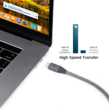 Carica l'immagine nel visualizzatore di Gallery, RAMPOW Adattatore USB C 3.0 [OTG - 2 Pezzi] Cavo Tipo C a A,... - Ilgrandebazar