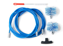 Carica l'immagine nel visualizzatore di Gallery, BARETTO - Kit 6 metri - 2 Spazzole Pellet 80 e 100mm in Nylon - 6 - Ilgrandebazar