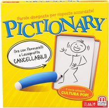 Carica l'immagine nel visualizzatore di Gallery, Mattel Games - Pictionary, Gioco in Scatola per Famiglie e Bambini 8+ Anni, DPR76