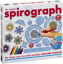 Carica l'immagine nel visualizzatore di Gallery, Grandi Giochi- Spirograph Set con Pennarelli-con 30 Accessori inclusi-CLC04111, Colore, CLC04111