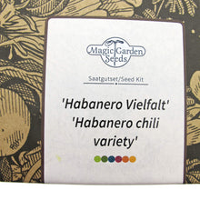Carica l'immagine nel visualizzatore di Gallery, Varietà di peperoncino Habanero - set regalo semi con 5 entusiasmanti... - Ilgrandebazar