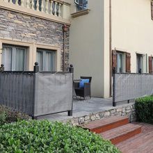 Carica l'immagine nel visualizzatore di Gallery, SONGMICS Frangivista per Recinzione di Giardino, Grigio, 6 x 0,75 m, Grigio - Ilgrandebazar
