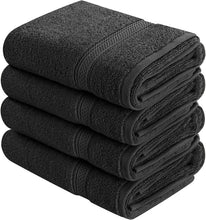Carica l'immagine nel visualizzatore di Gallery, Utopia Towels - Set di Asciugamani Mani (4 Pezzi, 41x 71 41 x 71 cm, Grigio - Ilgrandebazar