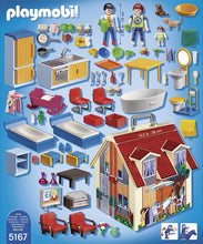 Carica l'immagine nel visualizzatore di Gallery, Playmobil Dollhouse 5167 - Casa delle Bambole Portatile, dai 4 anni