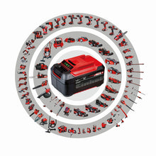 Carica l'immagine nel visualizzatore di Gallery, Einhell 4511488 PXC-Twinpack 2,0 Ah Batteria, Rosso, Nero Rot, Schwarz - Ilgrandebazar
