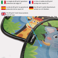 Carica l'immagine nel visualizzatore di Gallery, ATTIMOO - Tendine Parasole Auto Bambini Universali Adesive Di 2a Generazione... - Ilgrandebazar