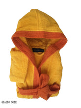 Carica l'immagine nel visualizzatore di Gallery, Caleffi 01853 - Accappatoio Young Spugna 100% Cotone 400 gr/mq - Ilgrandebazar