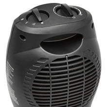 Carica l'immagine nel visualizzatore di Gallery, Amazon Basics - Termoventilatore in ceramica da 1500 Watt con termostato regolabile - Nero
