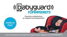 Carica l'immagine nel visualizzatore di Gallery, Foppapedretti Babyguard Dispositivo Antiabbandono, Nero
