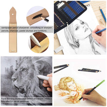 Carica l'immagine nel visualizzatore di Gallery, Matite di Disegno Artistico, 72 Kit da schizzo e Colorate di... - Ilgrandebazar
