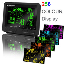Carica l'immagine nel visualizzatore di Gallery, BRESSER 5-in-1 Centro Meteo Professionale con Display di 17 x 4 x 14 cm, nero - Ilgrandebazar