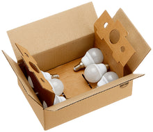 Carica l'immagine nel visualizzatore di Gallery, AmazonBasics Lampadina LED E14 a Sfera, P45, Confezione da 6, Bianco Caldo - Ilgrandebazar