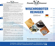 Carica l'immagine nel visualizzatore di Gallery, PANDACLEANER® - Detergente per robot lavapavimenti, 1000 ml, concentrato - Ilgrandebazar